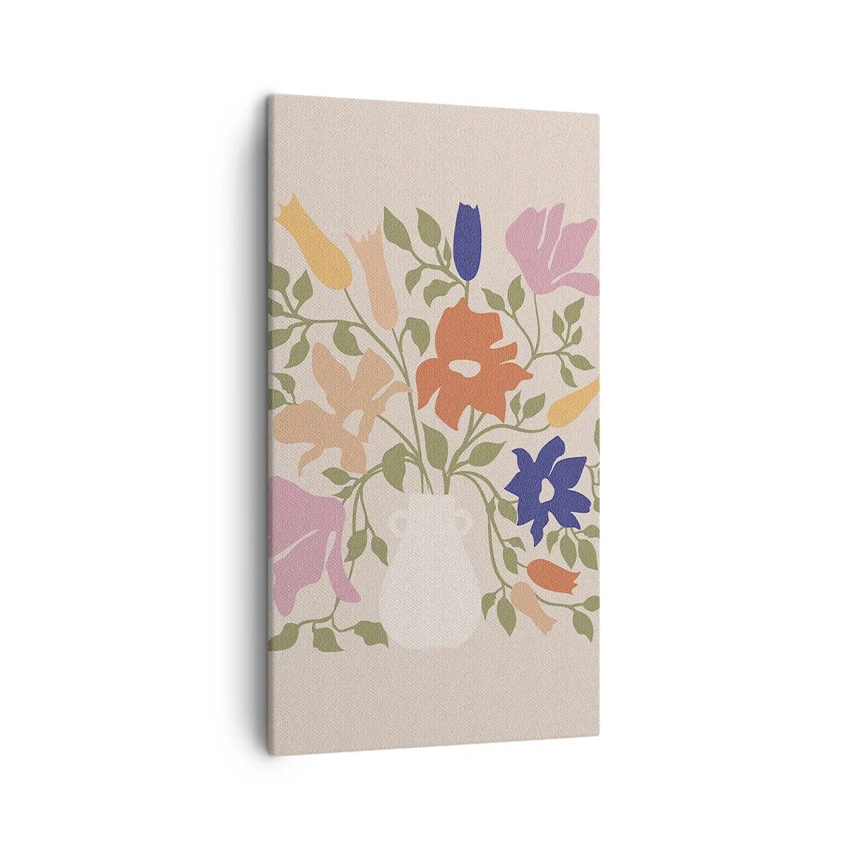 Obraz na plátně - Jemná kytice - 45x80 cm