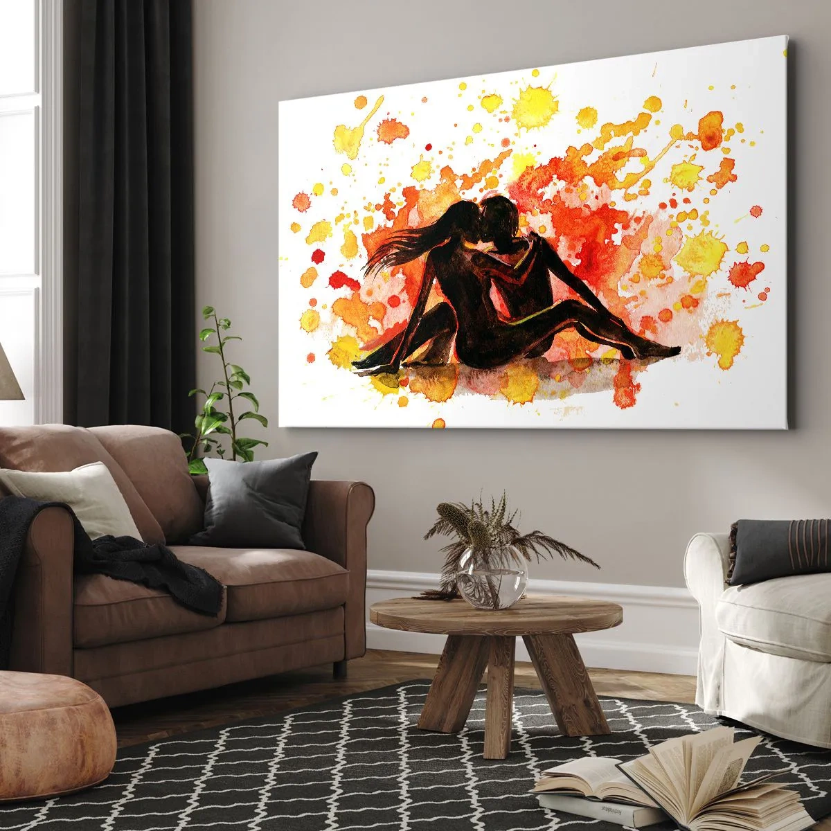 Obraz na plátně - A bylo světlo - 70x50 cm