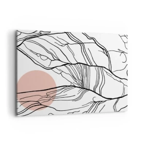 Obraz na plátně - V síti větviček - 100x70 cm