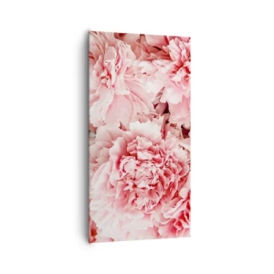Obraz na plátně - Růžový sen - 65x120 cm