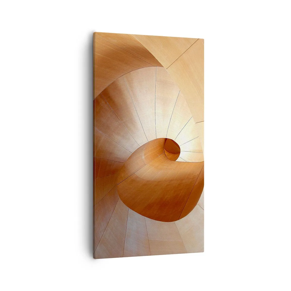 Obraz na plátně - Architektonická serpentina - 55x100 cm