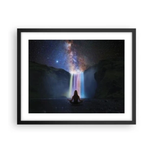 Plakát v černém rámu - Absolutní harmonie - 50x40 cm