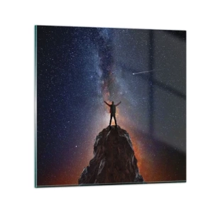 Obraz na skle - Síla je se mnou! - 60x60 cm