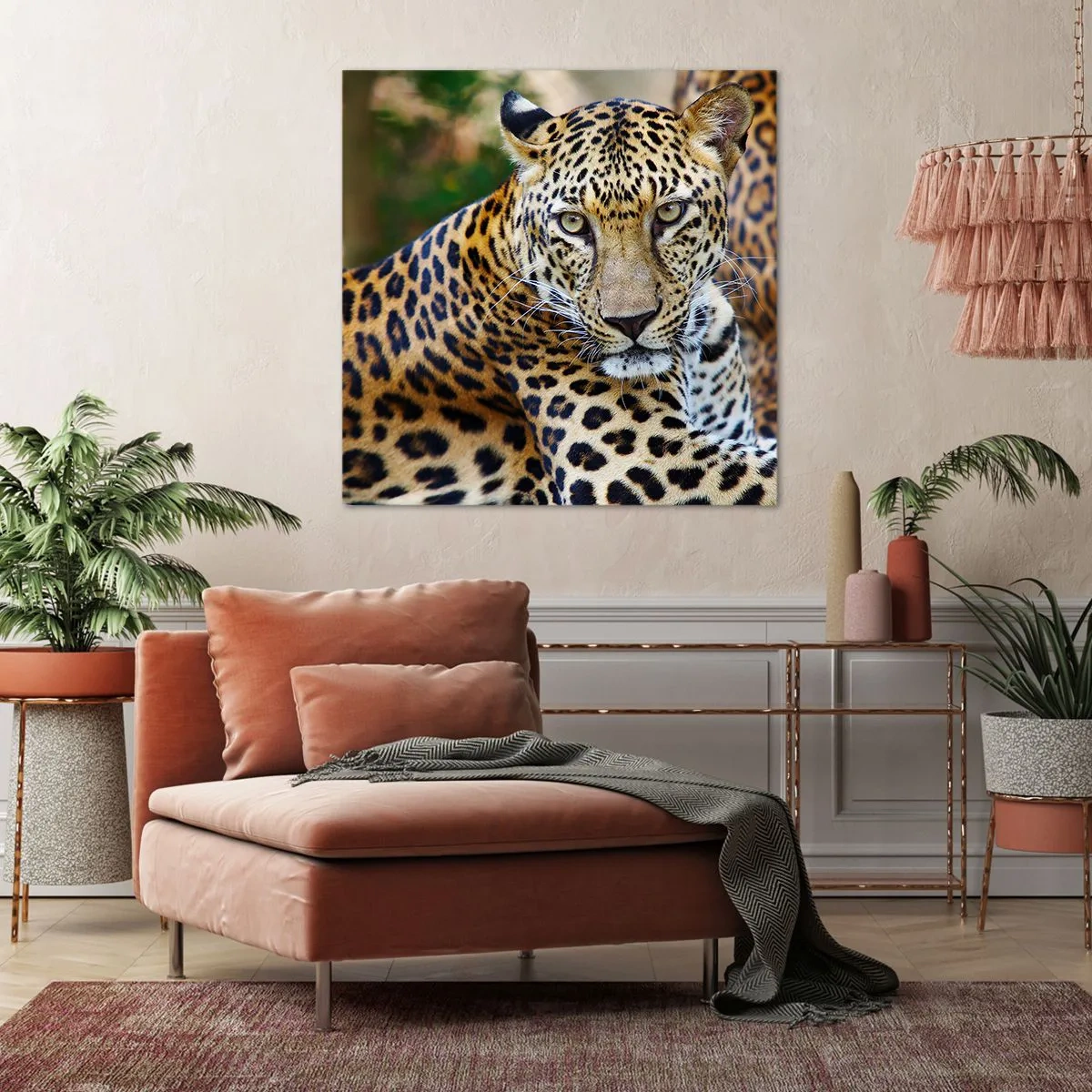 Obraz na plátně - Divoký a klidný - 40x40 cm