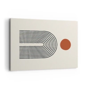 Obraz na plátně - Magnetismus tvarů a barev - 100x70 cm