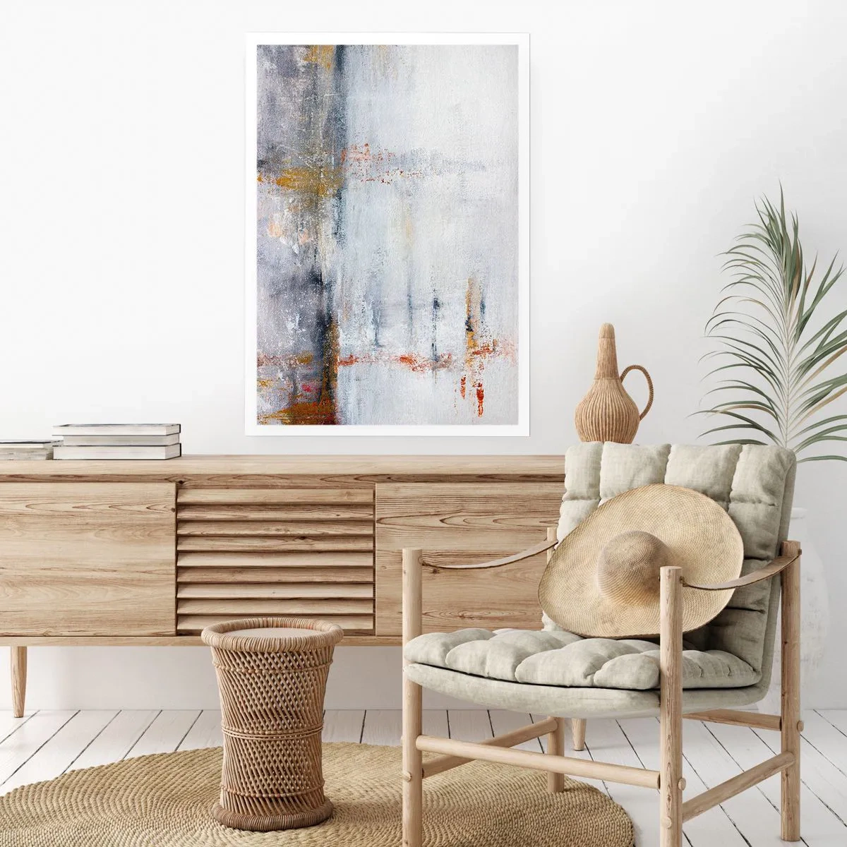 Plakát - Za závojem vzduchu - 61x91 cm