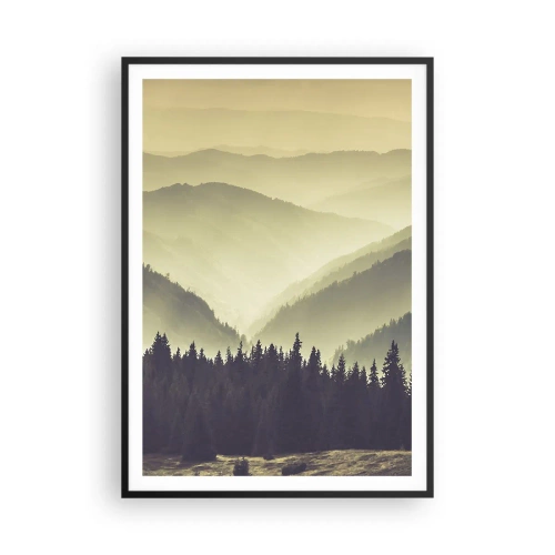 Plakát v černém rámu - Za sedmero horami… - 70x100 cm