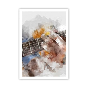 Plakát - Poezie mezi strunami - 70x100 cm