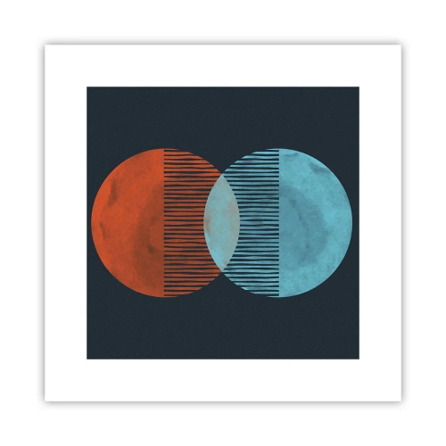 Plakát - Astronomická fantazie - 30x30 cm
