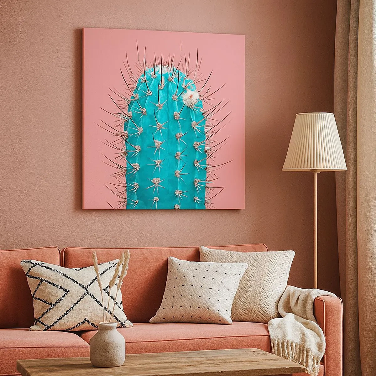 Obraz na plátně - Jen koukej - 30x30 cm