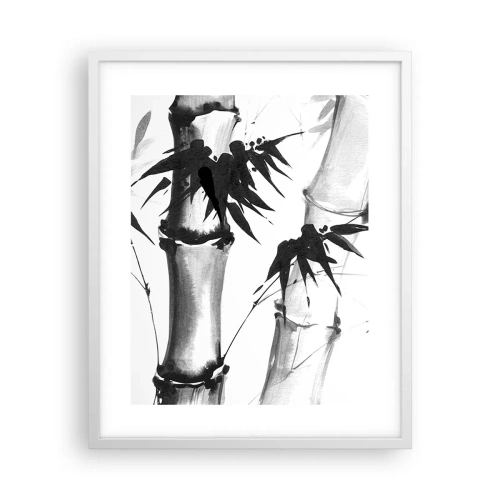 Plakát v bílém rámu - Blízký záběr na orient - 40x50 cm