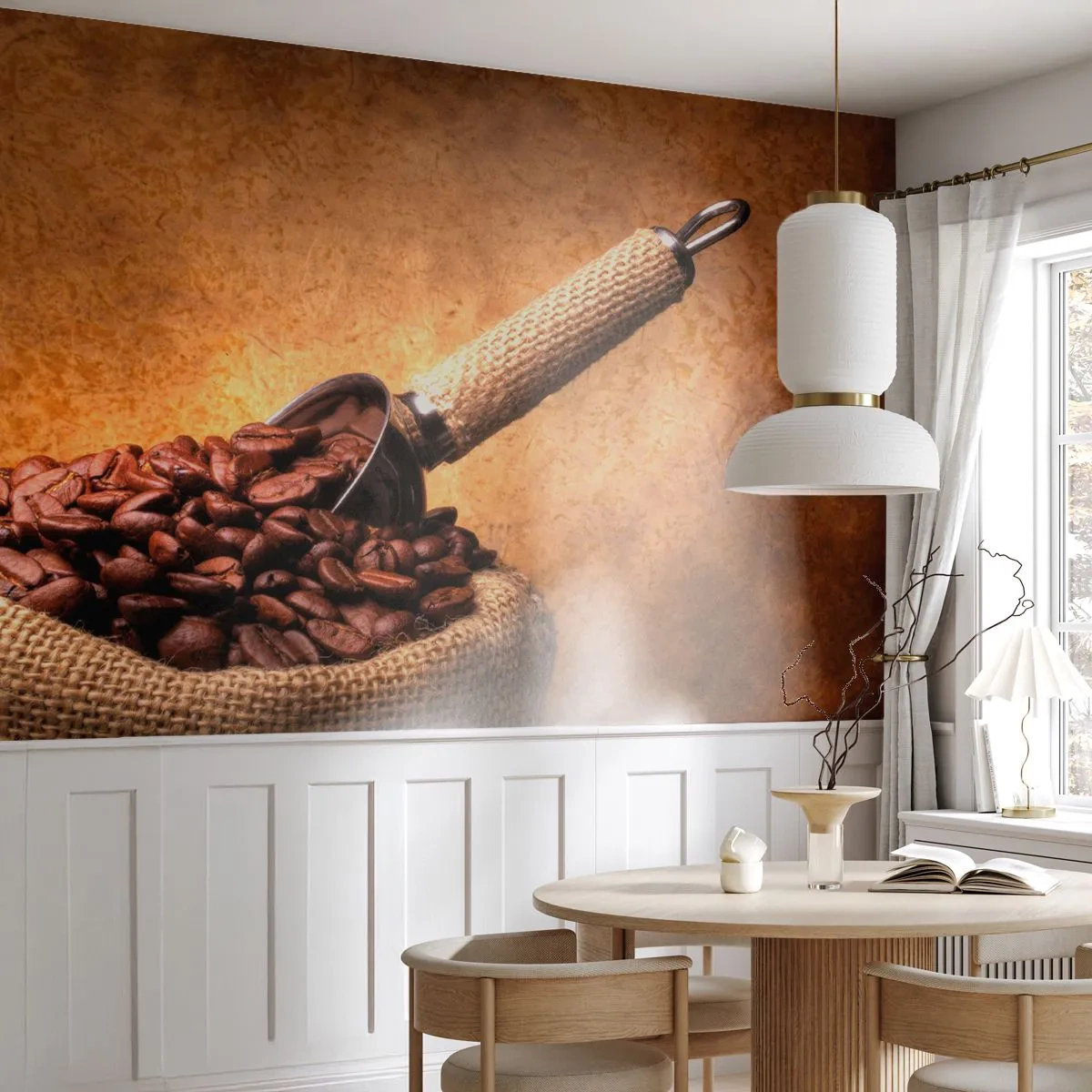 Fototapeta Premium Sand - U zdroje chuti - Gastronomie, Káva, Aroma - 100x70 cm