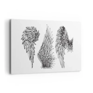 Obraz na plátně - I ty se můžeš stát andělem - 120x80 cm