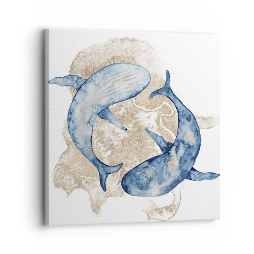 Obraz na plátně - Přátelství nebo láska? - 30x30 cm