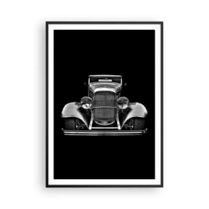 Plakát v černém rámu - Opravdový gentleman - 70x100 cm