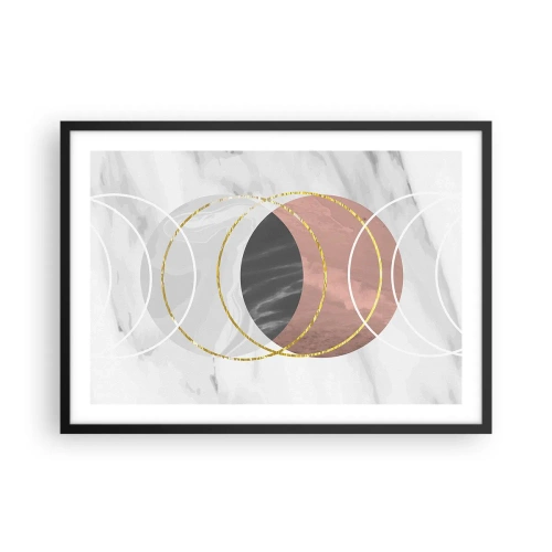 Plakát v černém rámu - Hudba sfér - 70x50 cm