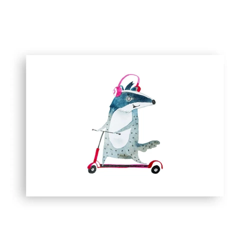 Plakát - Jezevčí radosti - 70x50 cm