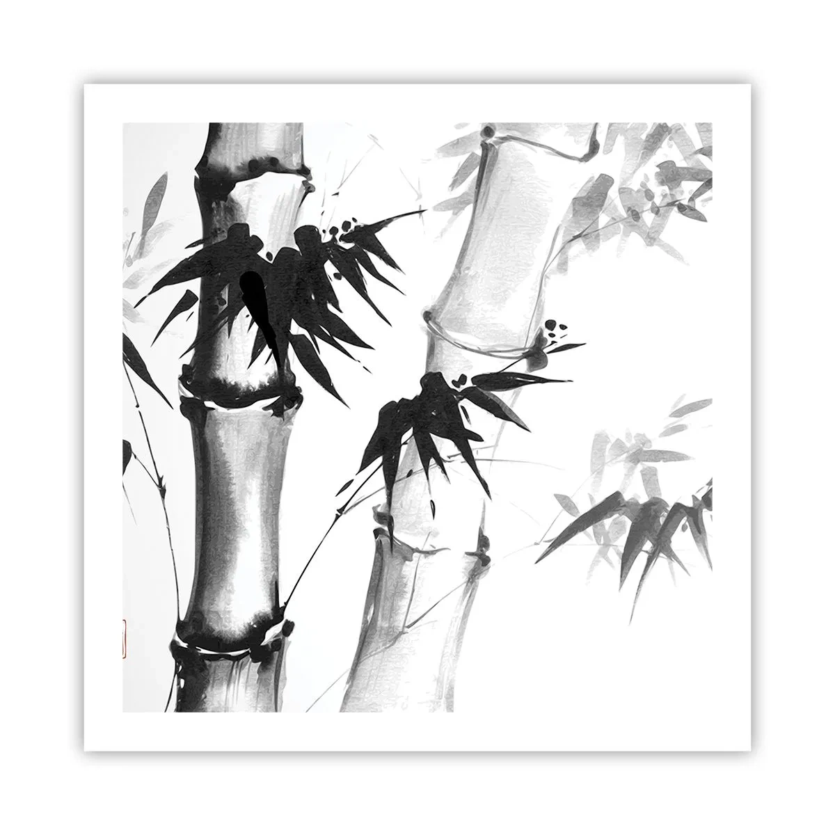 Plakát - Blízký záběr na orient - 60x60 cm