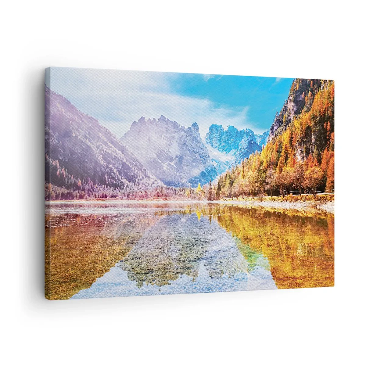 Obraz na plátně - A v horách už je podzim - 70x50 cm