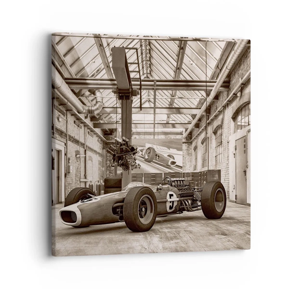 Obraz na plátně - Odpočinek vítěze - 40x40 cm