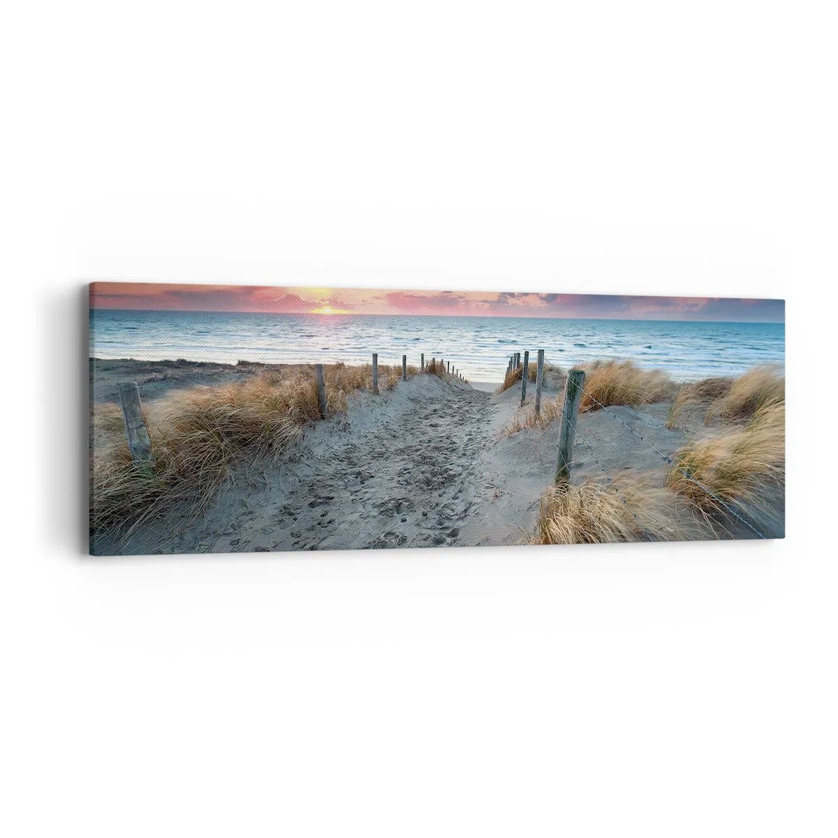 Obraz na plátně - Za trochu lásky šel bych světa kraj… - 90x30 cm