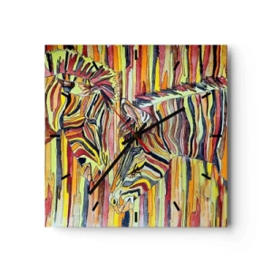 Nástěnné hodiny - Takže ty taky… - 30x30 cm