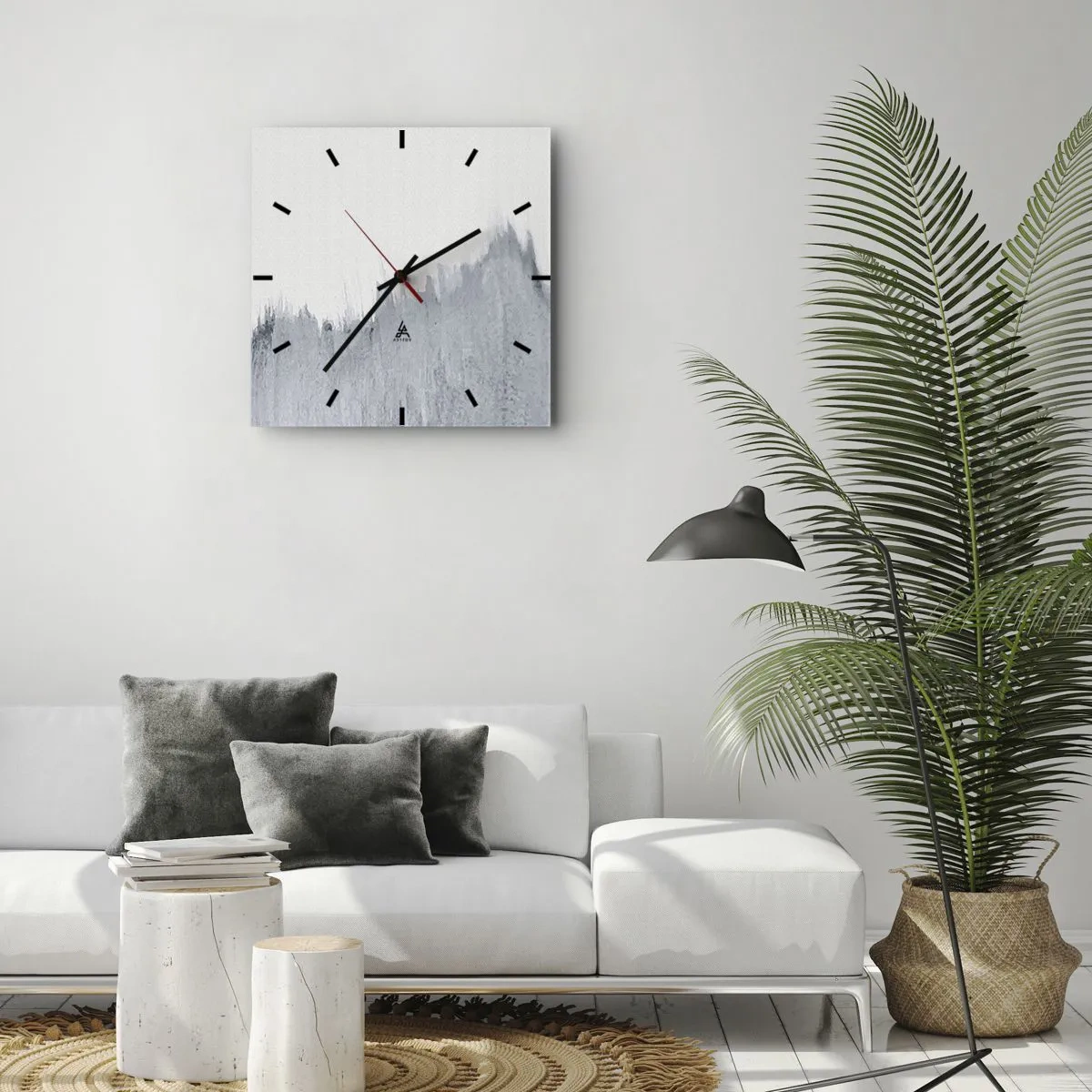 Nástěnné hodiny - Tajemný záznam - 40x40 cm