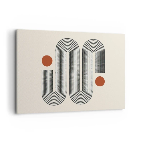 Obraz na plátně - Od začátku do konce - 100x70 cm