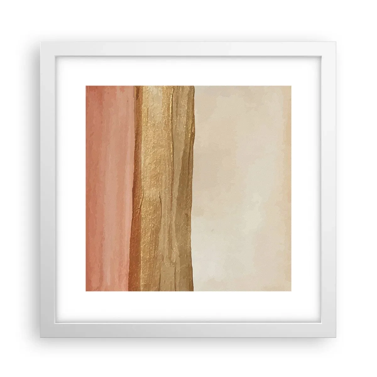 Plakát v bílém rámu - Vertikální kompozice - 30x30 cm