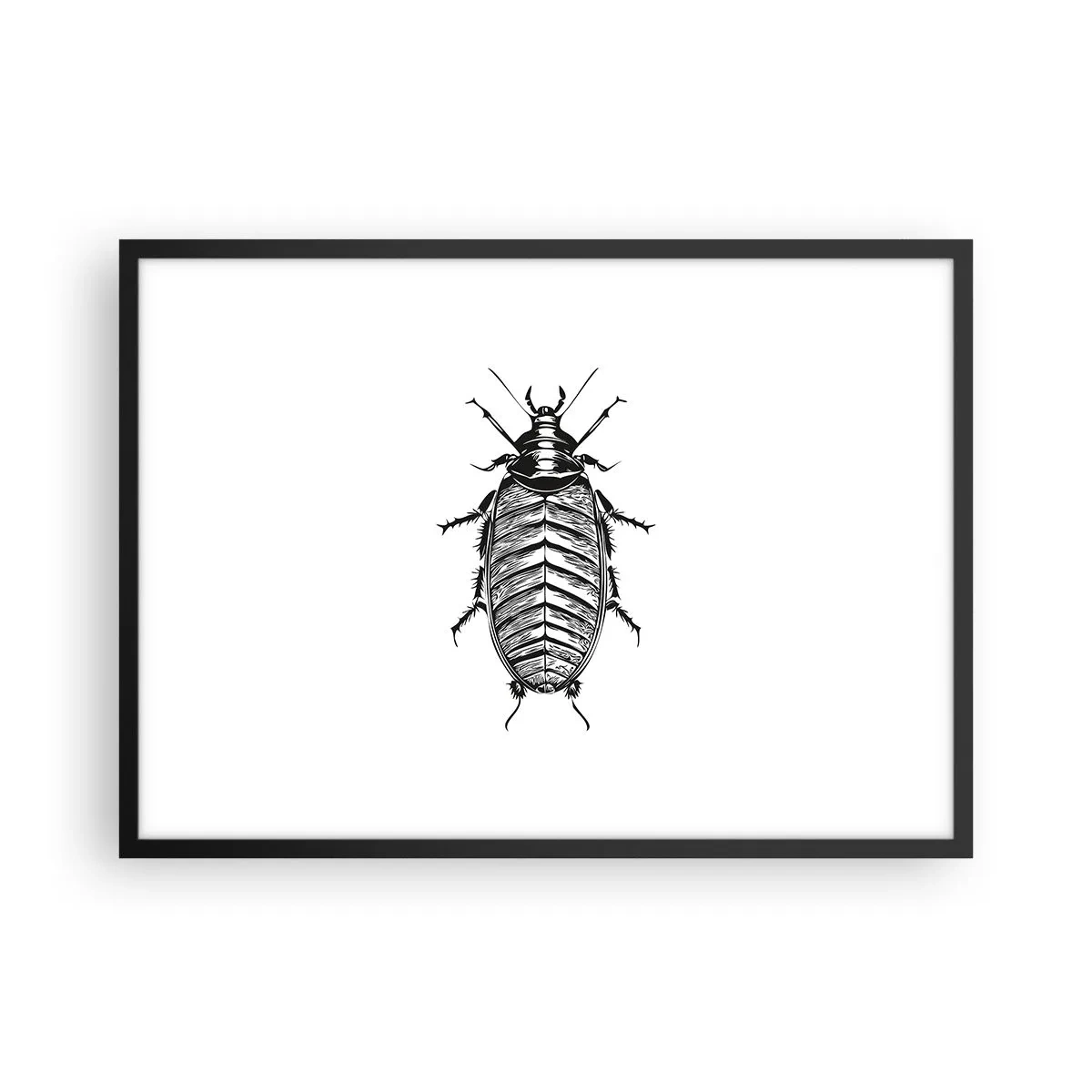 Plakát v černém rámu - Vzorový exemplář! - 70x50 cm
