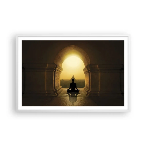 Plakát v bílém rámu - Plná harmonie - 91x61 cm