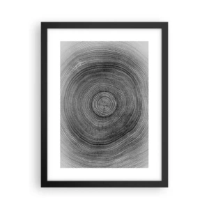 Plakát v černém rámu - Znamení doby - 30x40 cm