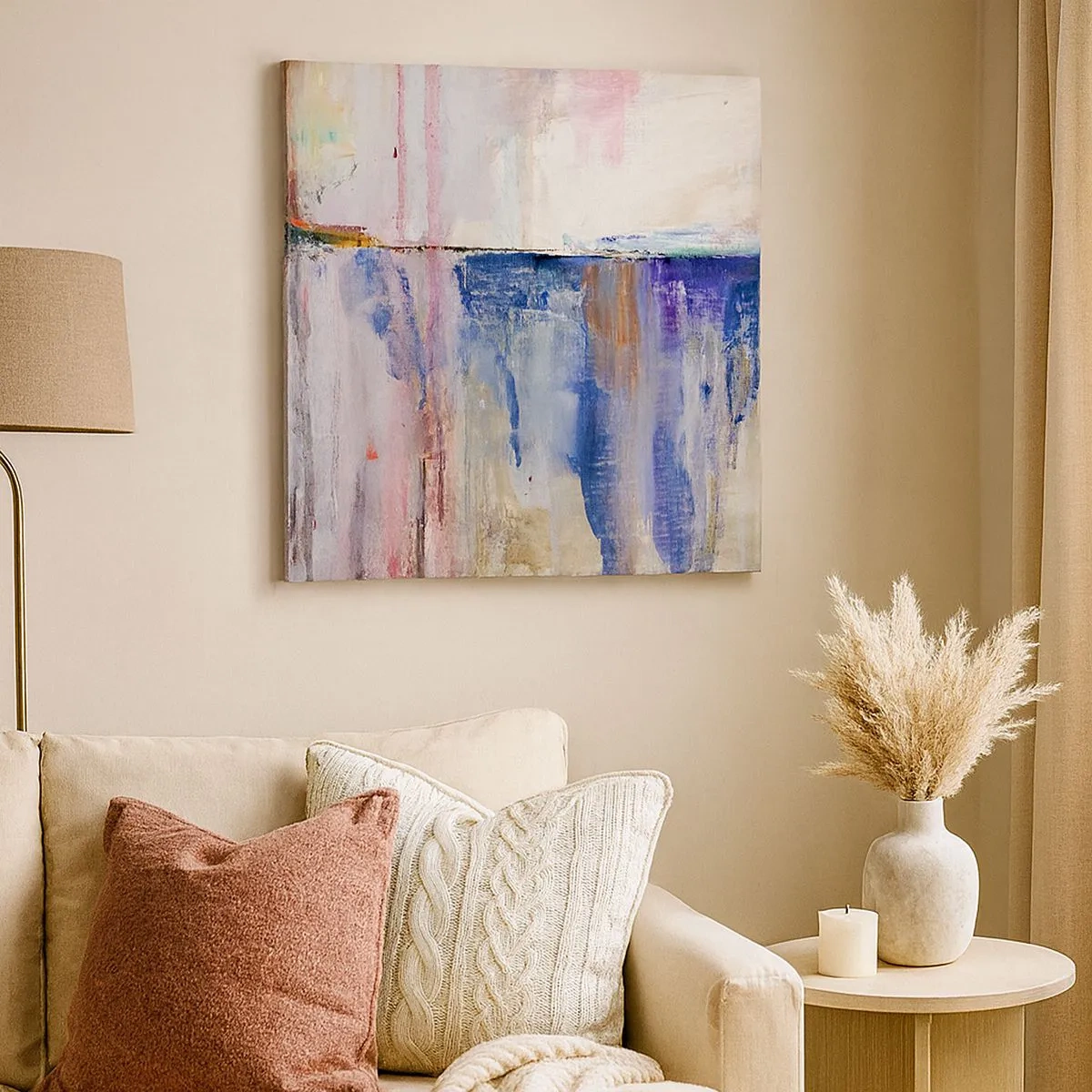 Obraz na plátně - Barevné dojmy a asociace - 30x30 cm