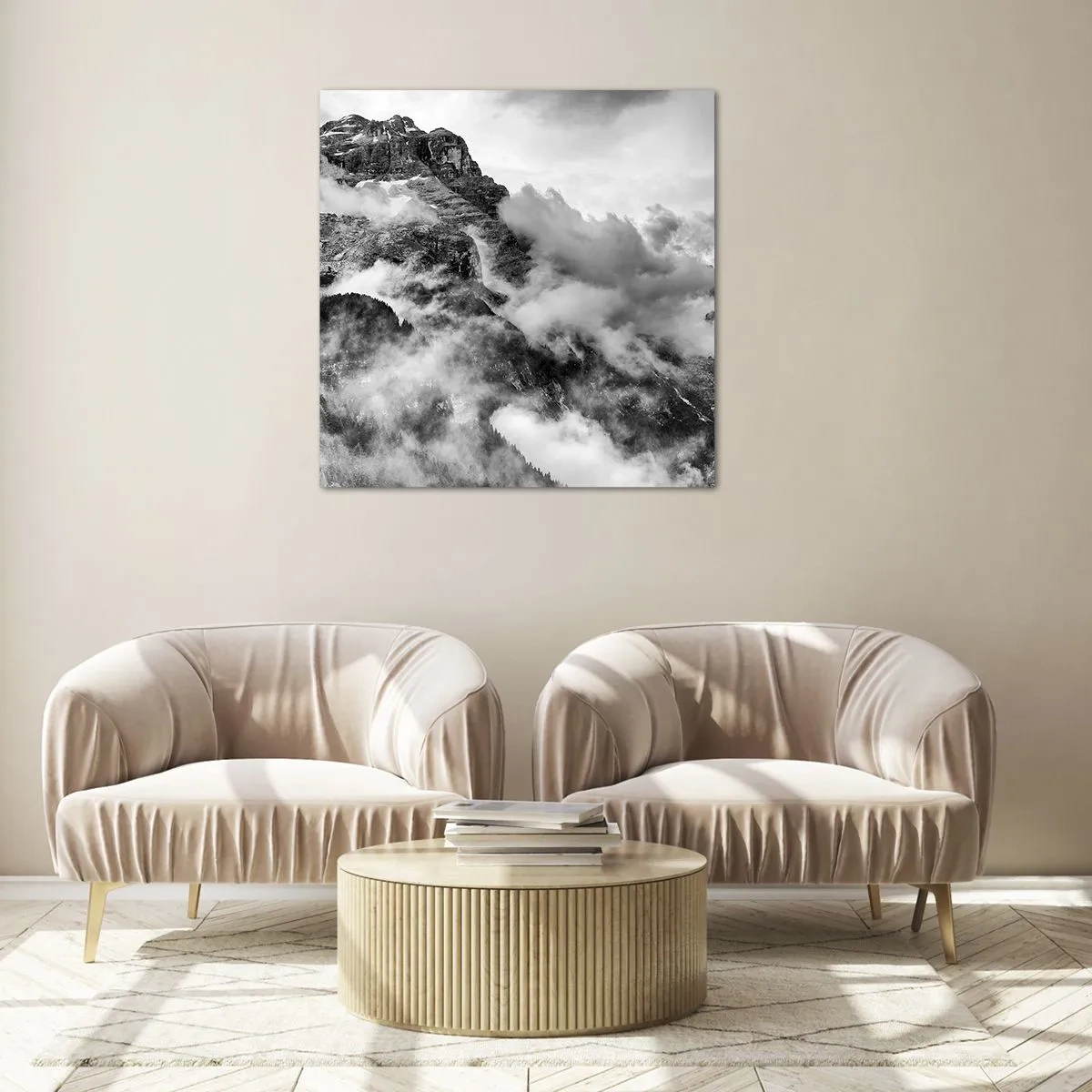 Obraz na skle - Krásné a kruté - 30x30 cm