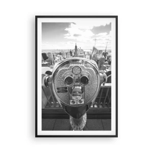 Plakát v černém rámu - Město nad městy - 61x91 cm