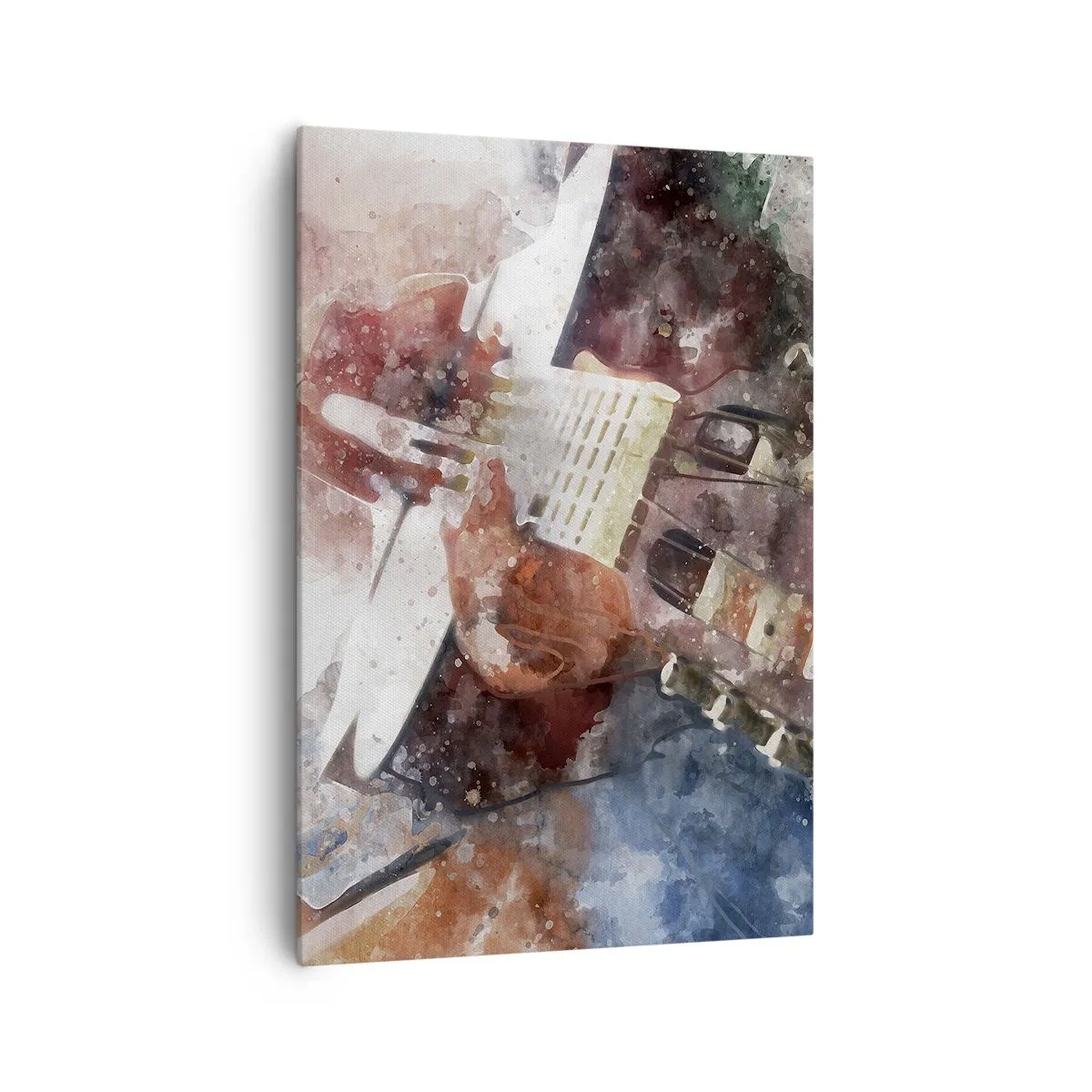 Obraz na plátně - Co si o tom myslíš? - 70x100 cm