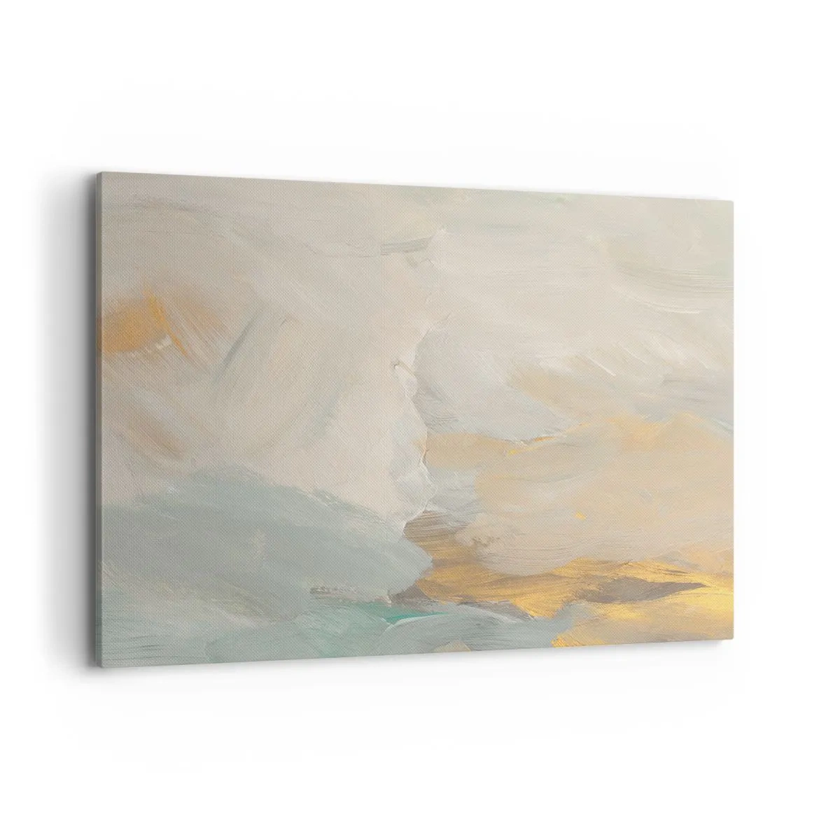 Obraz na plátně - Abstrakce – krajina něhy - 100x70 cm