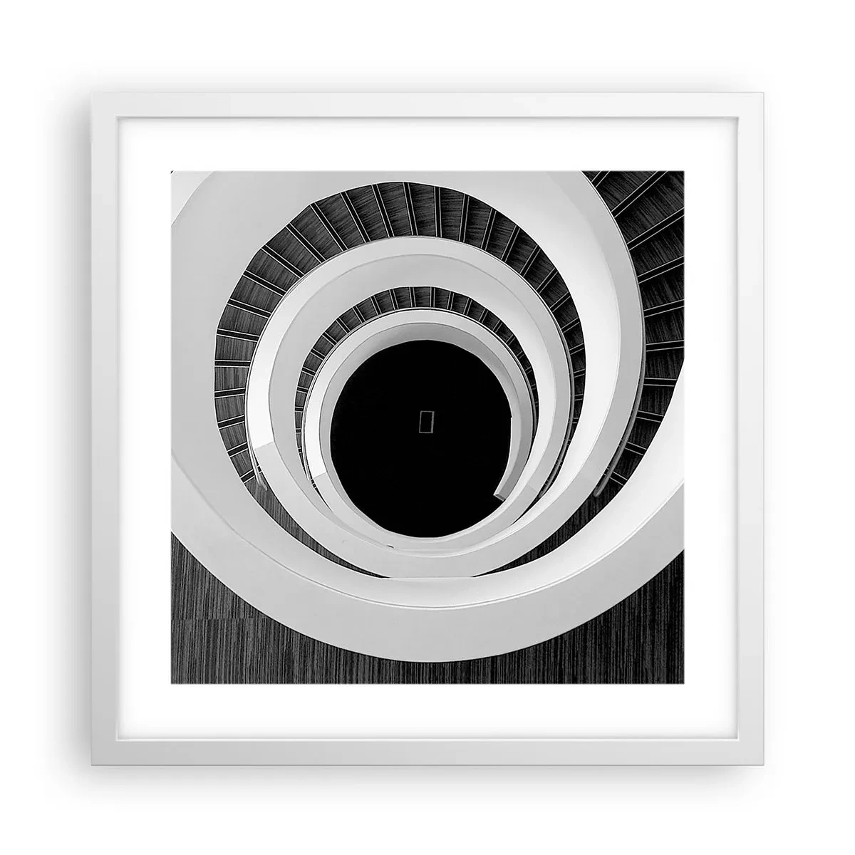 Plakát v bílém rámu - K podstatě věcí - 40x40 cm