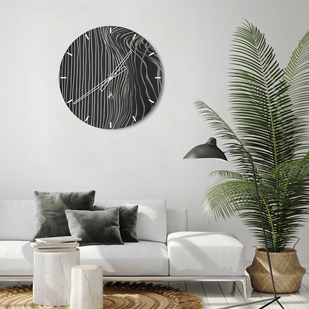 Nástěnné hodiny - Rytmus a přízvuk - 30x30 cm