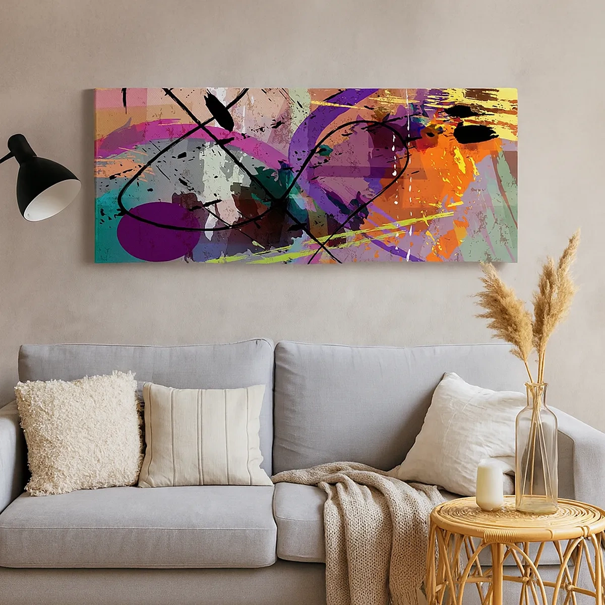 Obraz na plátně - Lze přímo nebo kolem - 30x30 cm