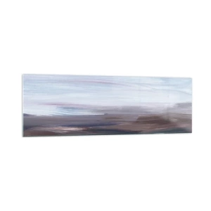 Obraz na skle - Živly: voda - 160x50 cm