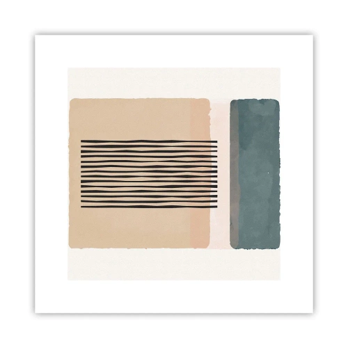 Plakát - Všechno v pořádku - 30x30 cm