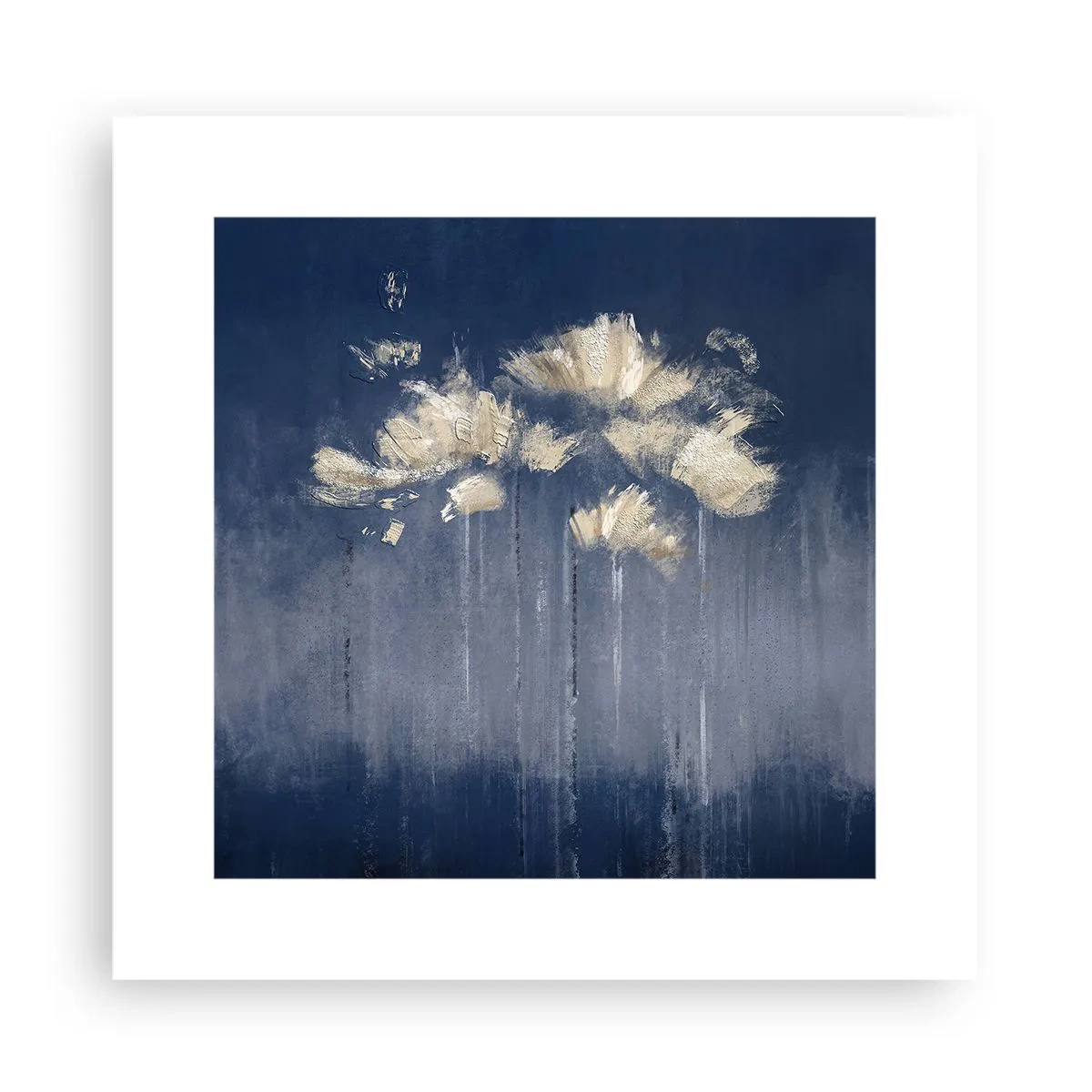 Plakát - Jako okvětní lístky ve větru - 30x30 cm