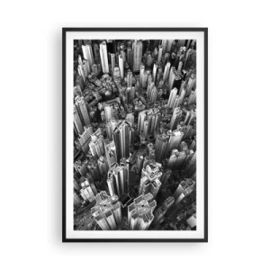 Plakát v černém rámu - Stále výš a výš - 61x91 cm