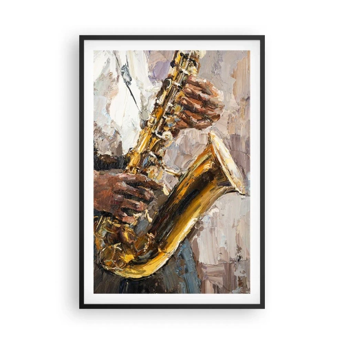 Plakát v černém rámu - Čas na sólovou hru - 61x91 cm