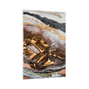 Obraz na skle - Prvek země - 70x100 cm