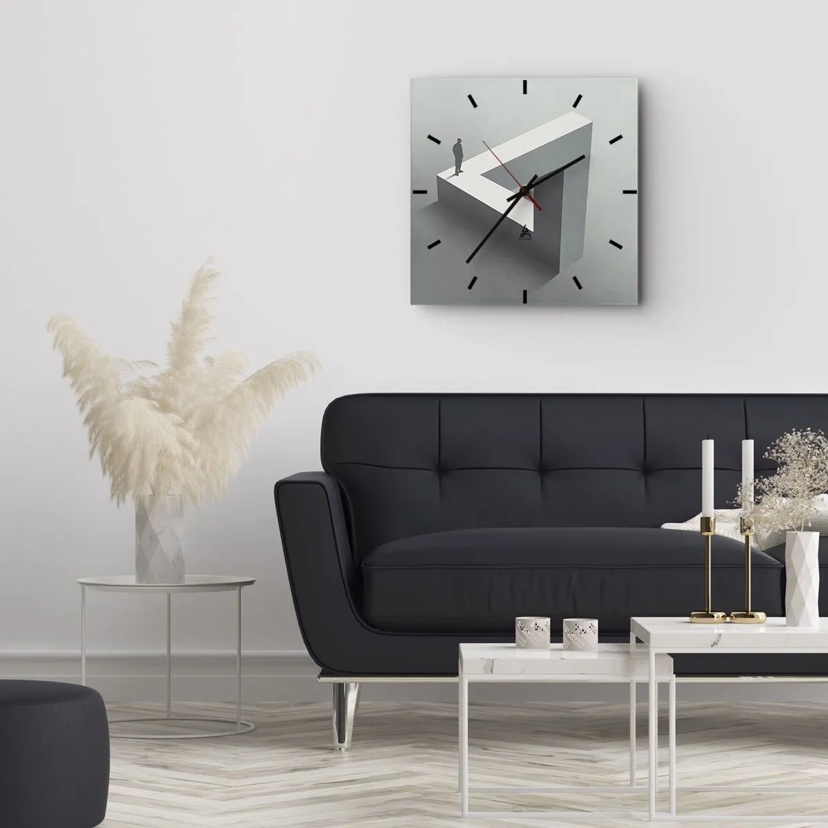 Nástěnné hodiny - A přece je to možné - 30x30 cm