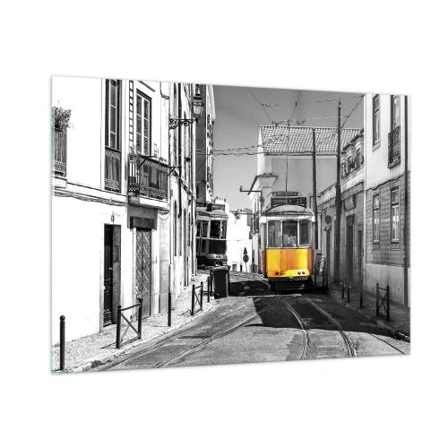 Obraz na skle - Duch Lisabonu - 100x70 cm