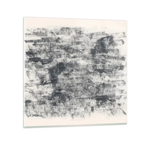 Obraz na skle - Mlžná kompozice - 40x40 cm