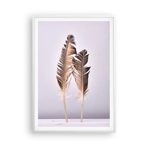 Plakát v bílém rámu - Proti nicotě - 70x100 cm